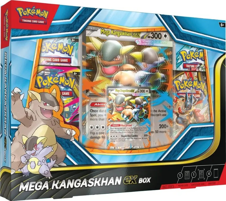 Pokemon TCG:  Mega Kangaskhan ex Box, gra karciana