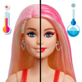 Barbie, Party Unboxed Glam Party, Stylowe przygotowania, lalka z niespodziankami, zestaw czerwony