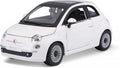 Bburago, Fiat 500, pojazd, White, 1: 24