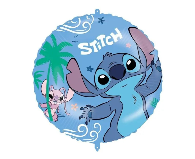 GoDan, Lilo i Stitch, balon foliowy, Stitch i Angel, 46 cm
