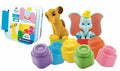 Clementoni, Soft Clemmy, Disney, zestaw z klockami