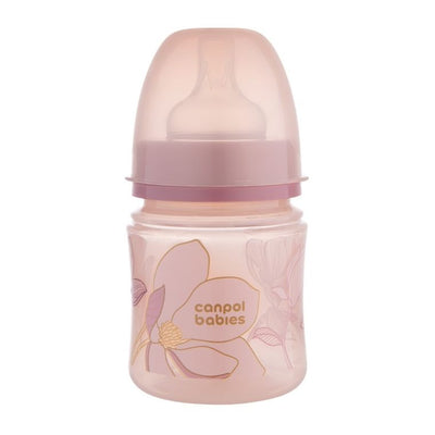 Canpol babies, EasyStart, Gold, butelka antykolkowa, pink, 120 ml