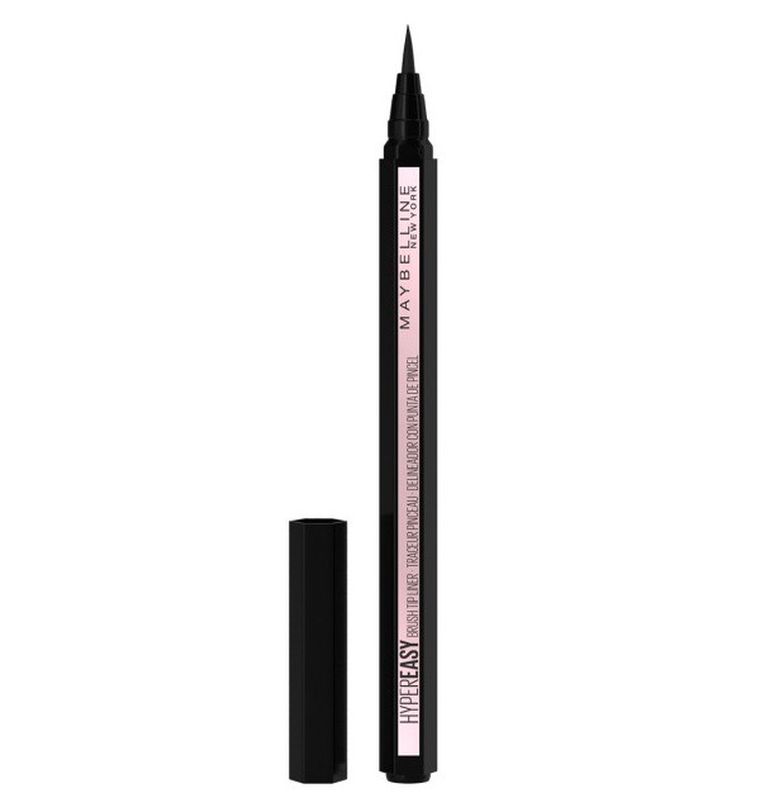 Maybelline, Hyper Easy Brush Tip Liner, eyeliner w pisaku, 800 Black