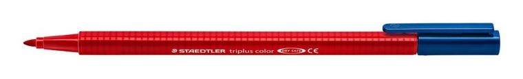 Staedtler, flamaster triplus®, czerwony, 1 mm