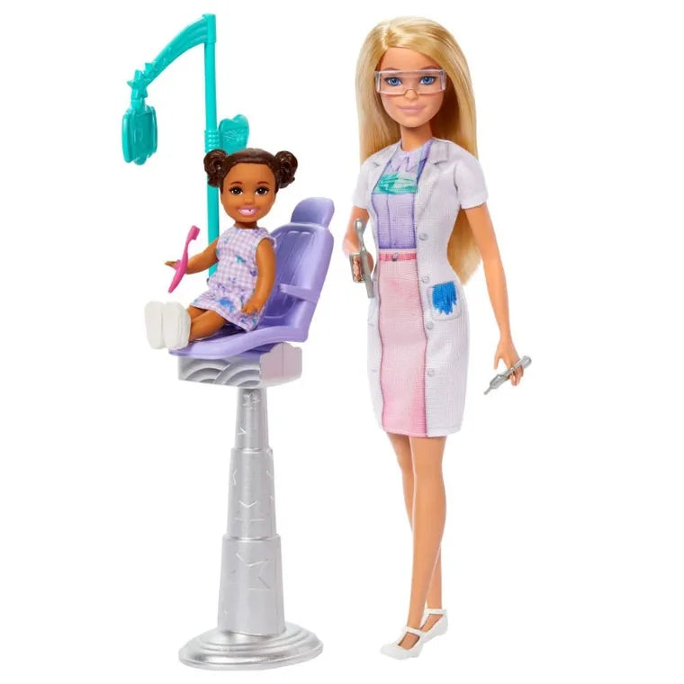 Barbie, Kariera, Dentystka, zestaw do zabawy z 2 lalkami i akcesoriami