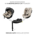 Kinderkraft, Endura Safe, 3w1, fotelik samochodowy, black