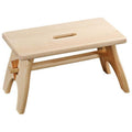 Kesper, taboret drewniany, 42x22x20.5 cm