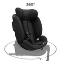 Kinderkraft, I-Fix, fotelik samochodowy, 61-150 cm, black