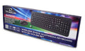 Titanum, klawiatura + mysz, Akron, TK109 USB 2.0, czarny, optyczna, 1600 DPI