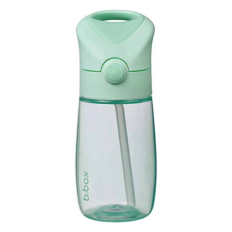 b.box, Junior, butelka ze słomką, Spearmint, 380 ml