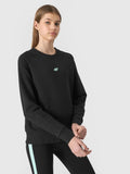 Bluza dziewczęca, czarna, 4F