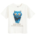 Cool Club, T-shirt dziewczęcy, ecru, K-Pop Demon Hunters