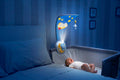 Chicco, Next2Moon, baldachim z projektorem 3w1, niebieski