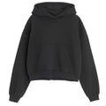Czarna bluza cropp boxy z kapturem NOWEAR