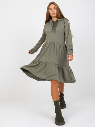 Sukienka damska, khaki, Fresh Made