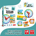 Trefl, Rodzina Treflików, Mały Odkrywca, Zegar, gra edukacyjna