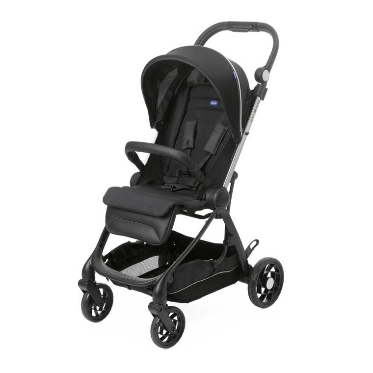 Chicco, One4Ever, wózek spacerowy z dwoma siedziskami, Pirate Black