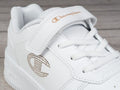Buty sportowe dziewczęce, białe, Champion Rebound Platform Glitter