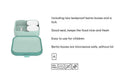 Mepal, Campus, Bento, lunchbox, large, Unicorn Glow