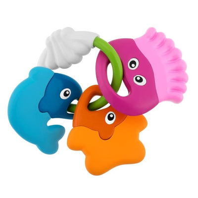 Chicco, Baby Senses, grzechotka gryzak, morskie stworki
