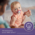 Philips Avent, Ultra Air, girl, smoczek uspokajający, 6-18m, 2 szt.