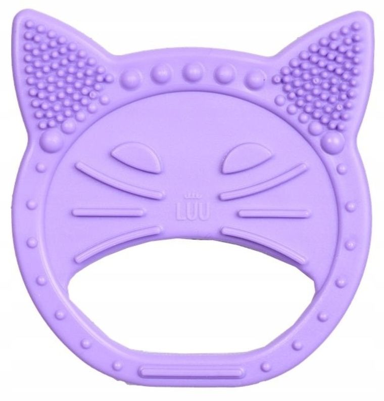 Luu Kids, Luuisa the Cat, gryzak dla dzieci, Purple