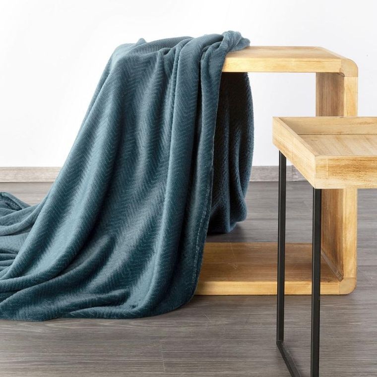 Eurofirany, koc d91 Cindy, 150x200 cm, granatowy