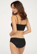 Majtki figi damskie, czarne, Bikini Ultra Comfort, Gatta