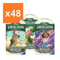 Lorcana, Disney, Ursula's Return, Booster, gra karciana, 48 szt.