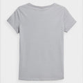 T-shirt damski, szary, 4F