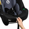 Lionelo, Astrid, I-size, fotelik samochodowy, Black Grey, 40-87 cm