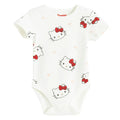 Cool Club, Body dziewczęce z krótkim rękawem, mix, zestaw, 4 szt., Hello Kitty