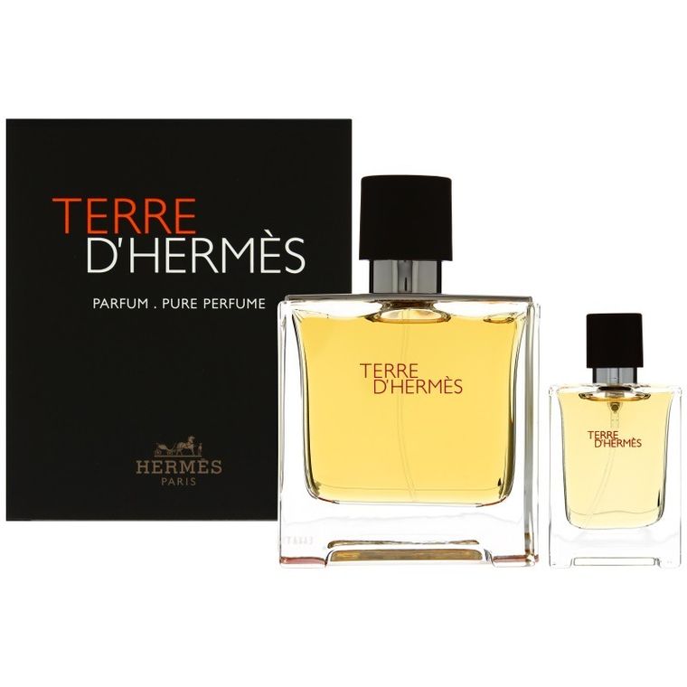 Hermes, Terre D'Hermes, zestaw, woda perfumowana, spray, 75 ml + woda perfumowana, spray, 12.5 ml