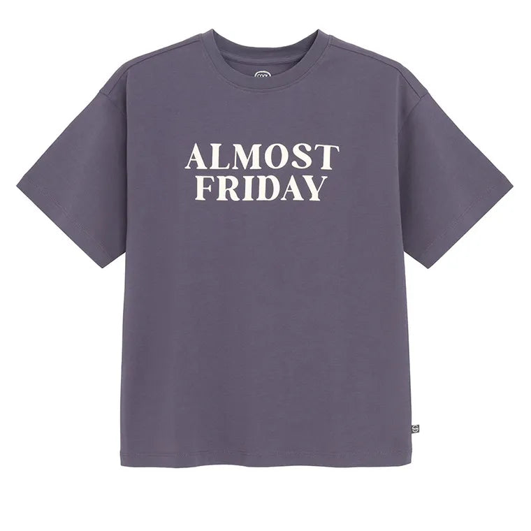 Cool Club, T-shirt dziewczęcy, fioletowy