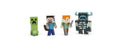 Jada Toys, Minecraft, figurki metalowe, 6.5 cm, 4 szt.