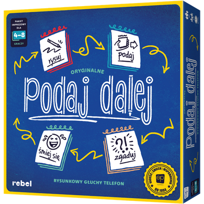 Rebel, Podaj dalej! druga edycja, gra towarzyska