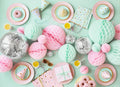 PartyDeco, torebki na prezenty Gwiazdki, mix, 26x32x13 cm, 1 szt.