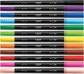 Bic, Intensity Dual Tip, flamastry dwustronne, 12 szt.