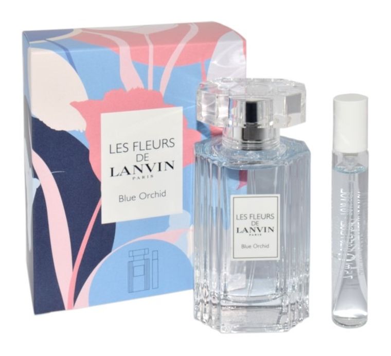 Lanvin, zestaw, Blue Orchid, woda toaletowa, 50 ml + woda toaletowa, 7,5 ml