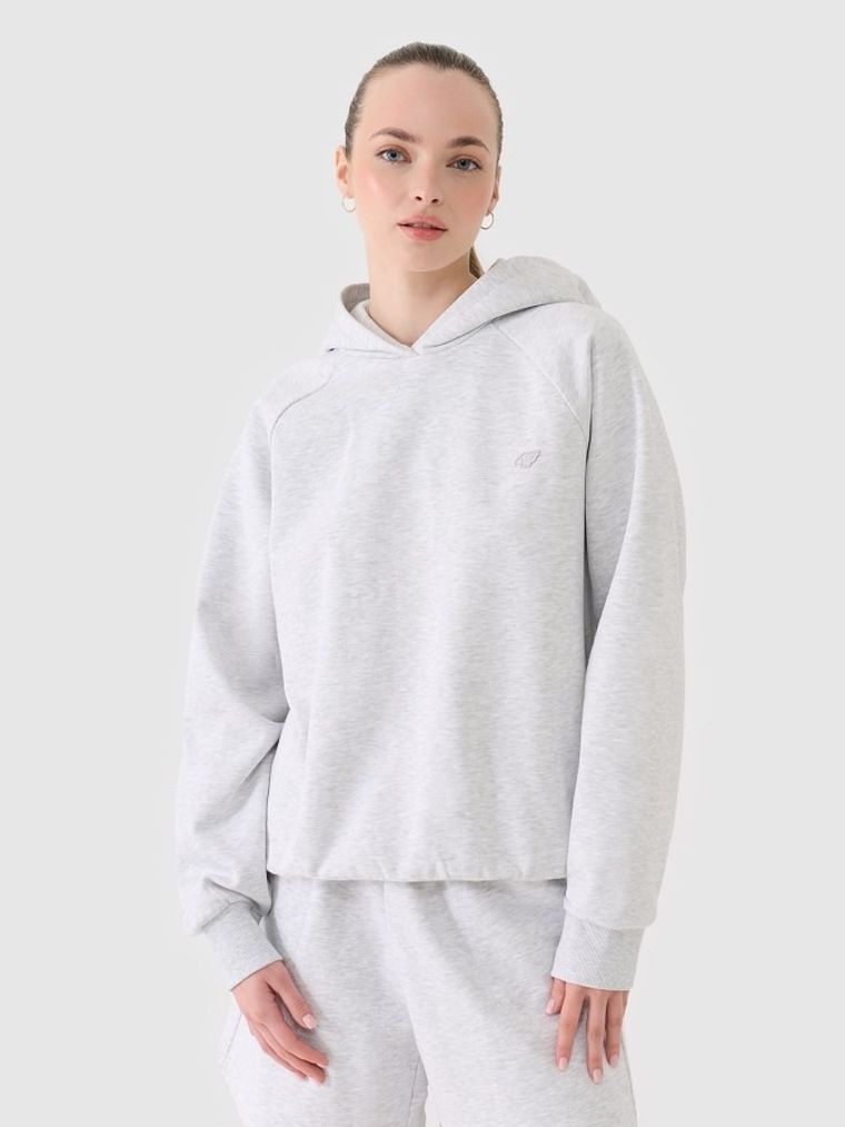 Bluza z kapturem, unisex, szara, 4F