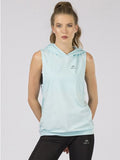 Bluza damska z kapturem, niebieska, Tommy Life