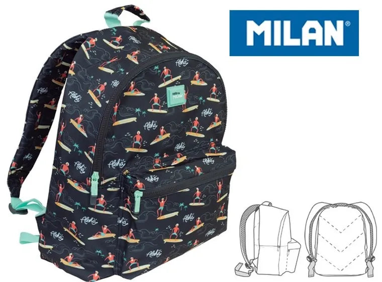 Milan, Aloha, plecak szkolny, 21 l