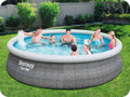 Bestway, basen ogrodowy, rozporowy, zestaw 11w1, 457x107 cm