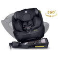 Nukido, Aero Line, fotelik samochodowy, czarny, 0-36 kg