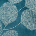 Eurofirany, koc ginko2, 150x200 cm, niebieski