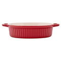 Altom Design, Red Chilli, miska ceramiczna, 22x13 cm, 2,5 l