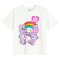 Cool Club, T-shirt dziewczęcy, oversize, fioletowy, Troskliwe Misie