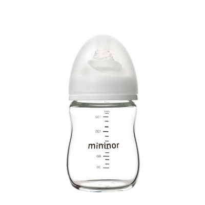 Mininor, butelka plastikowa, 160 ml, 0m+