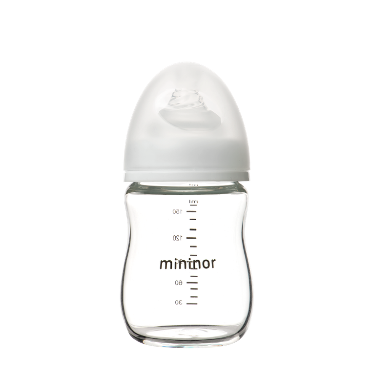 Mininor, butelka plastikowa, 160 ml, 0m+