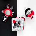 Canpol Babies, Sensory Toys, zabawka kontrastowa z piszczkiem i lusterkiem